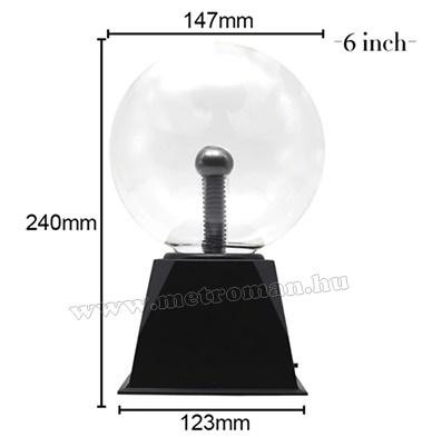 Plazmagömb, mágikus fénygömb MM8016