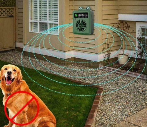 Ultrahangos ugatásgátló, ugatás leszoktató készülék kutya ugatás ellen MM8768-K6