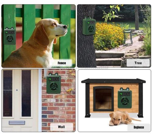 Ultrahangos ugatásgátló, ugatás leszoktató készülék kutya ugatás ellen MM8768-K6