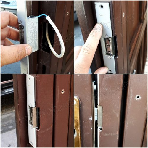 Komplett Kártyás és kódzáras Beléptető szett mágneszárral RFID M-8EMW EX IP68