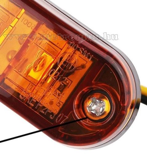 Utánfutó Lakókocsi  Teherautó Traktor helyzetjelző LED lámpa Narancs Sárga MM90118E