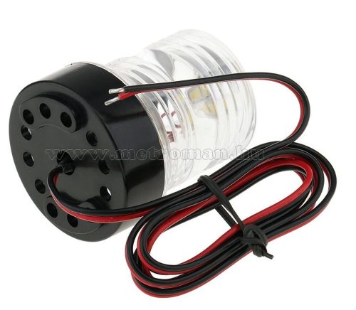 Hajó horgonyfény vízálló LED lámpa Fehér 360 fok MM9981LED 12/24 Volt