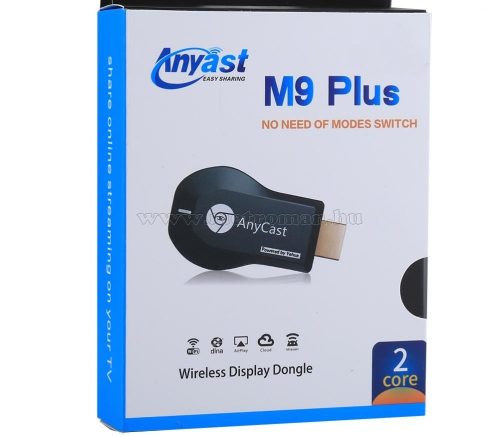 Miracast iOS Android Képernyő tükröző AnyCast M9Plus
