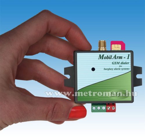 Mini GSM hívó és riasztó modul, MobilArm-1