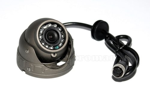 Kamion, Busz megfigyelő kamera, tolatókamera MC403 4PIN 12/24V