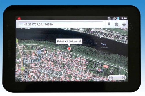 Autó GSM távirányító és GSM hívó riasztóhoz nyomkövető funkcióval MobilCar-Micro