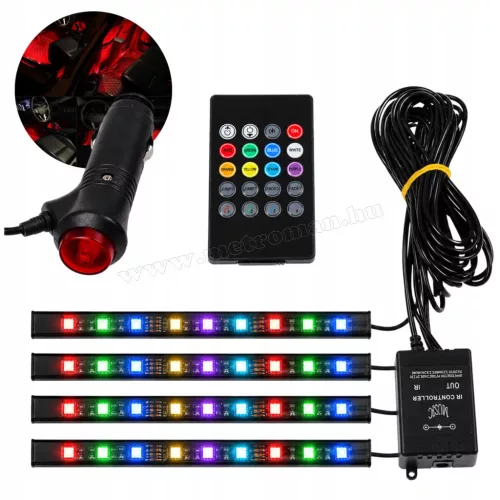 Autós RGB LED belső világítás MD65-A
