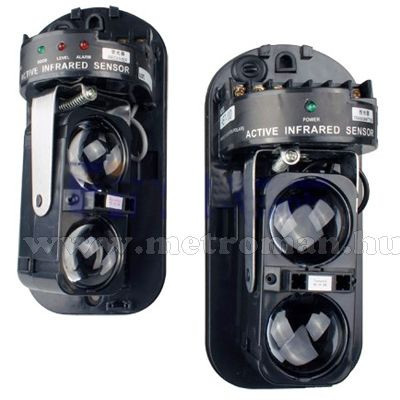 Infrasorompó, két sugaras, kültéri-beltéri, 100/200 méter, Mlogic ABT-100