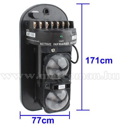 Infrasorompó, két sugaras, kültéri-beltéri, 100/200 méter, Mlogic ABT-100