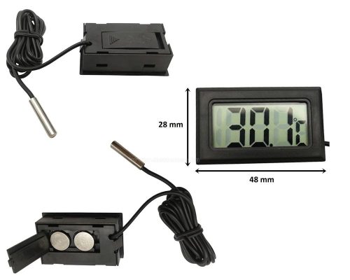 Digitális hőmérő külső szondával MG195XLINE