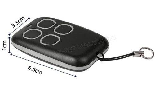 Univerzális kaputávirányító fix és ugrókódos tanuló távirányító kapunyitóhoz, garázskapukhoz Multi frekvenciás MMG197H