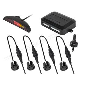   Tolatóradar Extra szenzorral, LED kijelzővel MM-0104B fekete