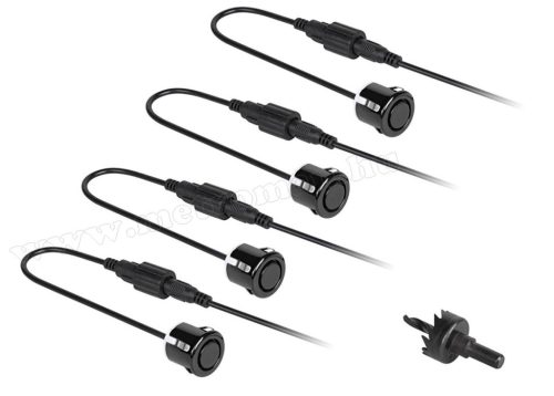 Tolatóradar Extra szenzorral, LED kijelzővel MM-0104B fekete