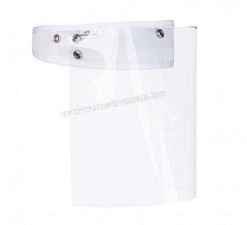 Maszk, Arcvédő plexi fejpánttal MM1080