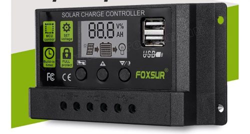 Napelem töltésvezérlő 12-24V 30A MM21093PWM