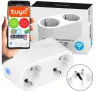 Android, iPhone mobiltelefonnal távirányítható Wifi konnektor és fogyasztásmérő Kruger&Matz MM2203-WIFI TuyaSmart