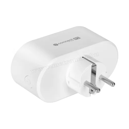 Android, iPhone mobiltelefonnal távirányítható Wifi konnektor és fogyasztásmérő Kruger&Matz MM2203-WIFI TuyaSmart