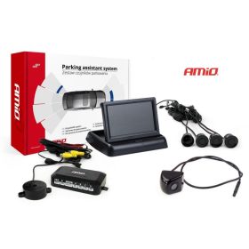   Tolatóradar és tolatókamera szett LCD monitorral MM2691-HD310