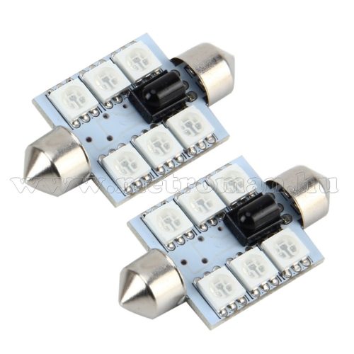 Autós Szofita RGB színváltós LED távirányítóval MM-2850 RGB