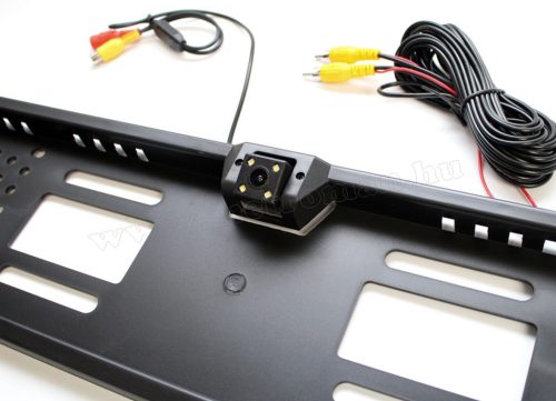 Rendszámtábla keretbe integrált tolatókamera Mlogic MM-3633 LED