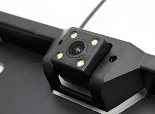 Rendszámtábla keretbe integrált tolatókamera Mlogic MM-3633 LED