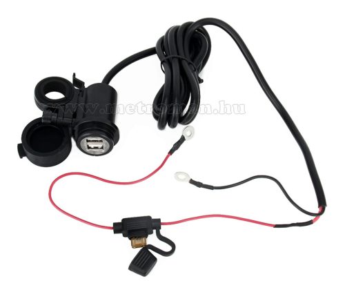 Motorkerékpár USB töltő aljzat vízálló MM3877