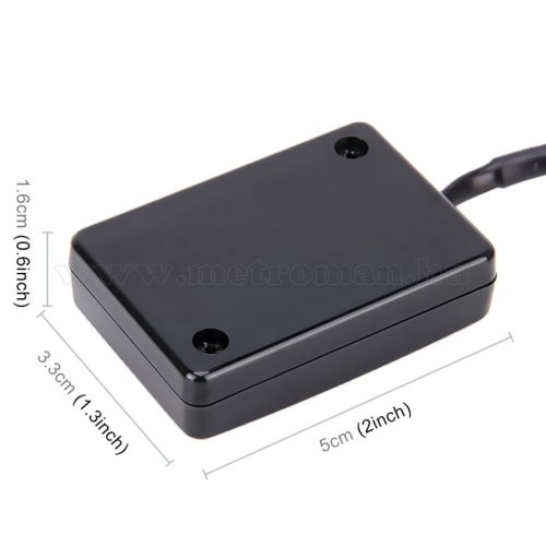 Digitális voltmérő alacsony feszültség riasztással  8-18 Volt DC, Mlogic M4857R