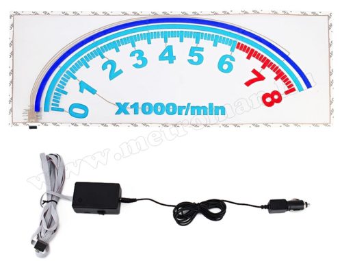 Autó Decor LED fényeffekt fólia hátsó ablakra MM5886