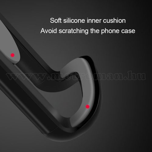 Autós szellőzőrácsra és műszerfalra csíptethető telefontartó MM6814