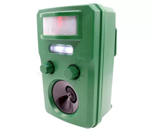 Ultrahangos, napelemes Multi Frekvenciás kisállat riasztó MT Solar MM-7029-New