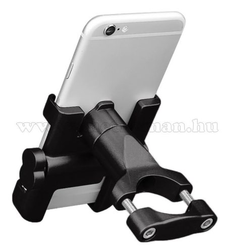 Alumínium motoros telefontartó, fekete MM7377B