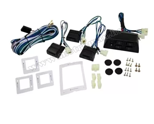 Univerzális elektromos ablakemelő kapcsoló szett 4 ablakos MM-T4WH