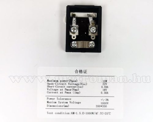 Napelem Poly Solar MP-10W