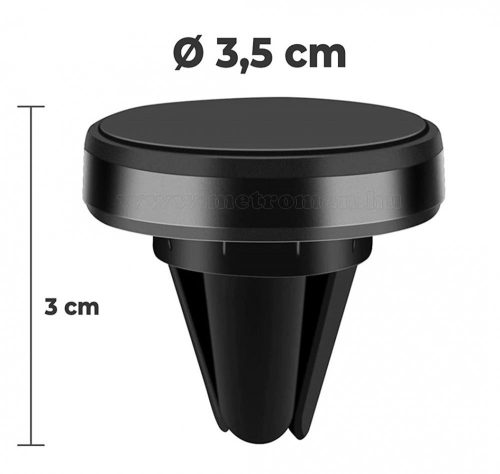 Mágneses autós telefontartó szellőzőrácsra MP-19