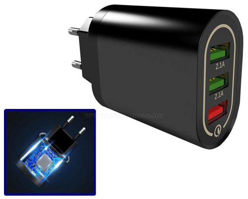 USB töltő hálózati adapter MMP37D