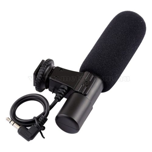 Sztereó mikrofon videó kamerához és DSLR fényképezőhöz MP6010