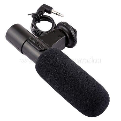 Sztereó mikrofon videó kamerához és DSLR fényképezőhöz MP6010