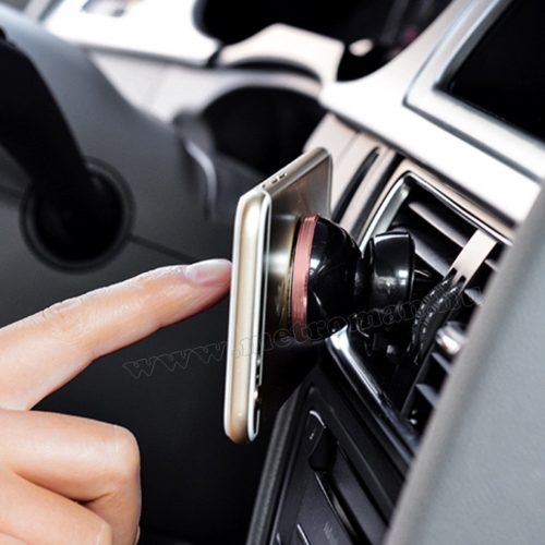 Mágneses autós telefontartó szellőzőrácsra MP-7C
