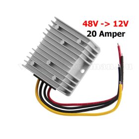   Feszültségátalakító konverter DC-DC 36-48/12 Volt 20 Amper MP9744