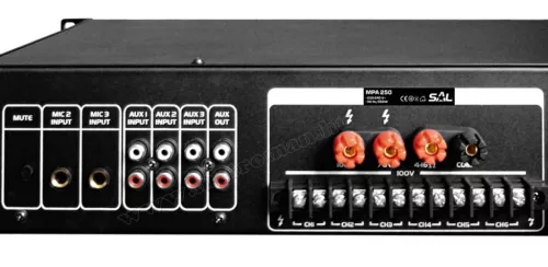 Univerzális professzionális erősítő, 250 W, MPA 250