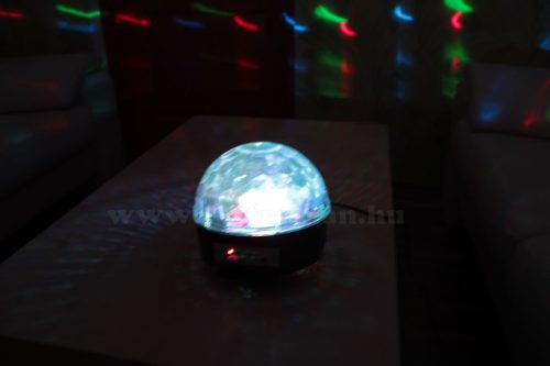 RGB LED Magic diszkó gömb és USB/SD MP3 lejátszó  MS39