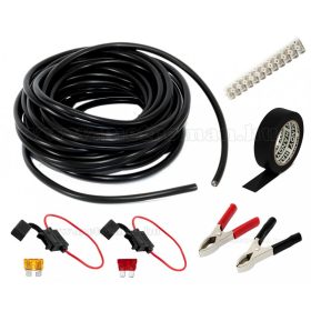   Napelem kábel és szerelési csomag gumi szigetelésű kábellel