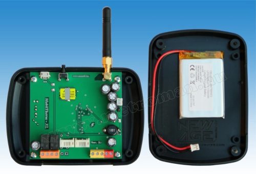 GSM hőmérő, hőmérséklet riasztó és fűtés távirányító MobilTherm-2-XLA
