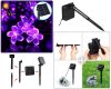 Napelemes kültéri fényfüzér, LED-es kerti fényfüzér és hangulat világítás   NLEDCSL Lila Cseresznyefa Virág