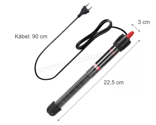 Akváriumfűtő vízmelegítő termosztáttal 100W MO957