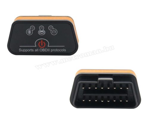 OBD2 bluetooth autó diagnosztikai műszer, hibakód olvasó/törlő  LONAUTO OBD16