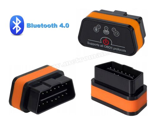OBD2 bluetooth autó diagnosztikai műszer, hibakód olvasó/törlő  LONAUTO OBD16