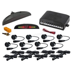 8 szenzoros tolatóradar LED kijelzővel MP02-8