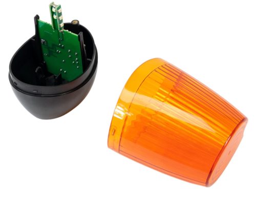 Elektromos kapu villogó lámpa MP130-LED 12V-230V