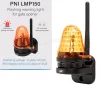 Elektromos kapu villogó lámpa antennával MP150-LED 12V-230V